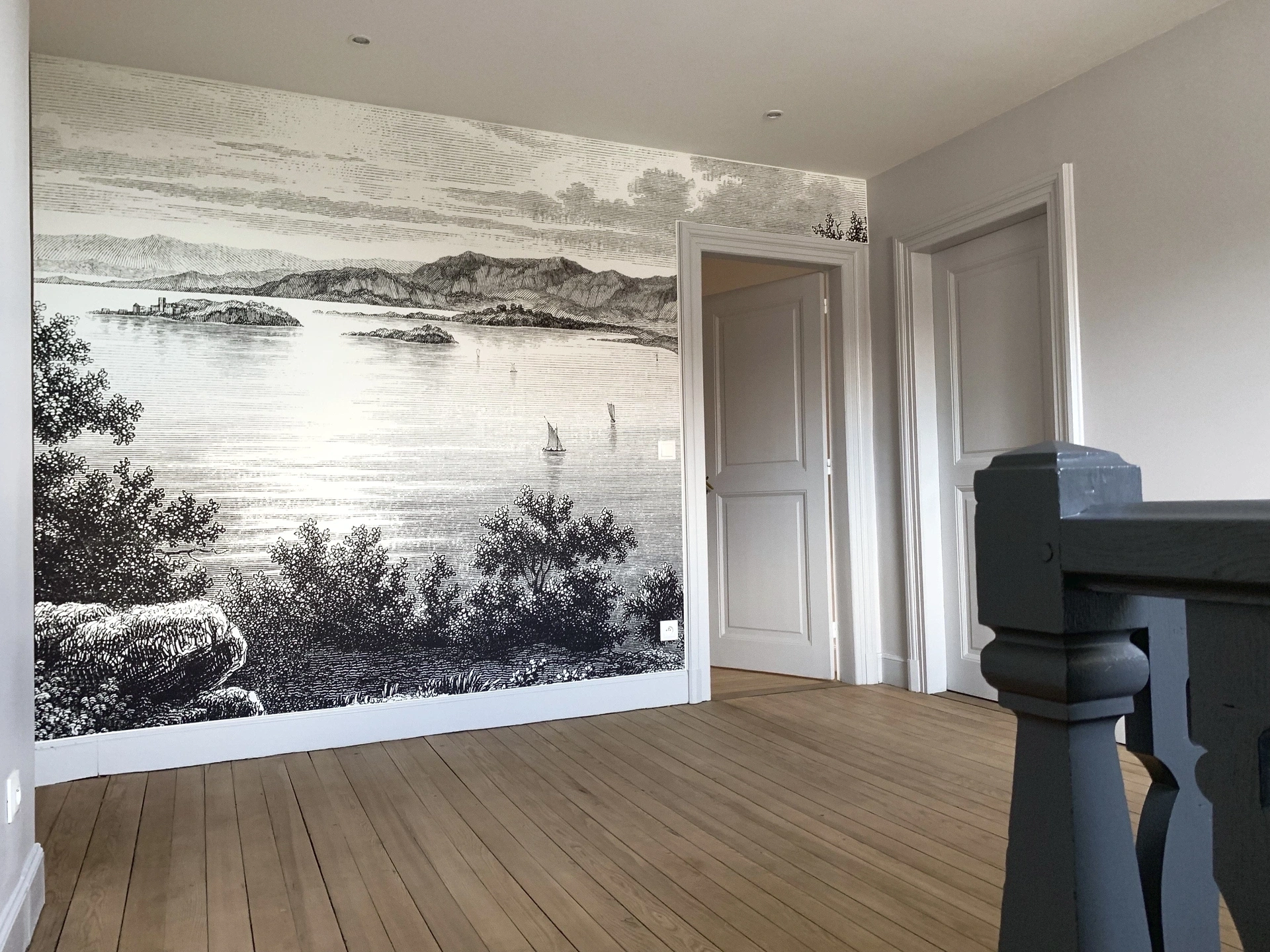 Mur tendu - Réalisation Acoudeco