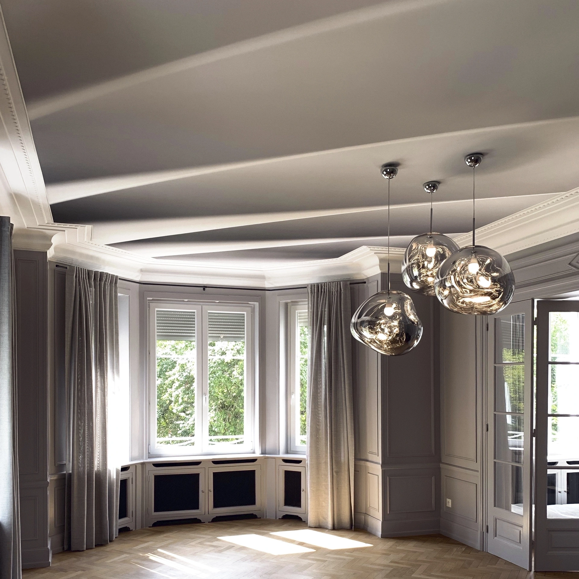 Plafond tendu - Réalisation Acoudeco